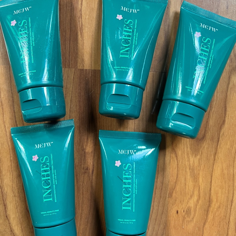 5 new tubes of Inches Reconstructing- protein treatment for hair 2 oz each